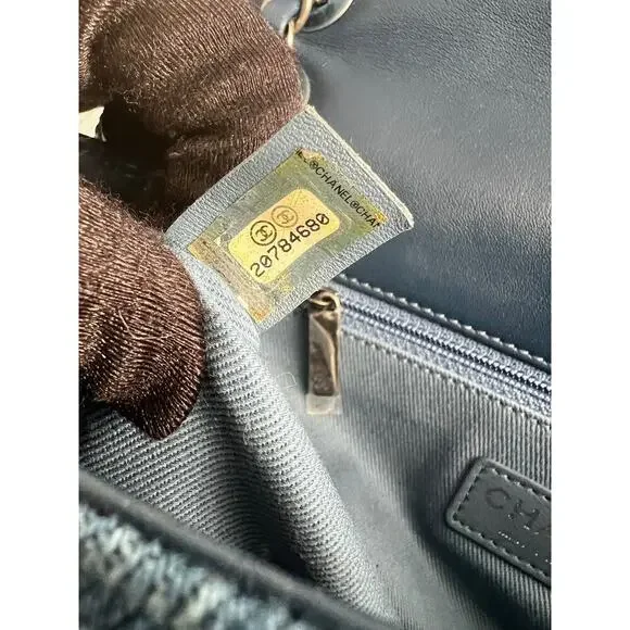 Chanel Paris-Dubai denim flap bag - Picture 10 of 12